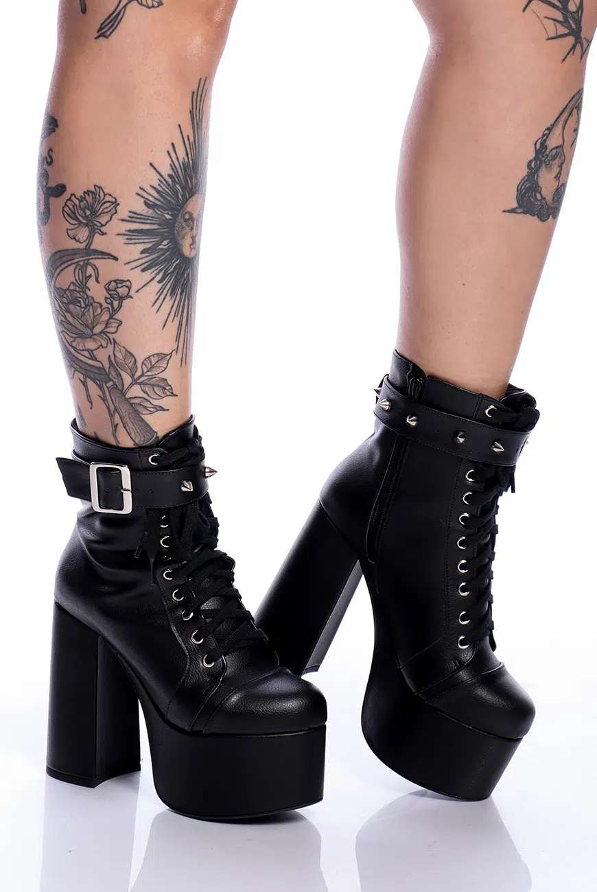 Bota Coturno Spikes Rebel Queen - Imagem 6