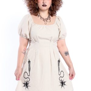 Vestido Babydoll Cru Morningstar