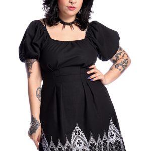 Vestido Babydoll Preto Catedral