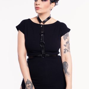Harness de Corpo Black Abaddon
