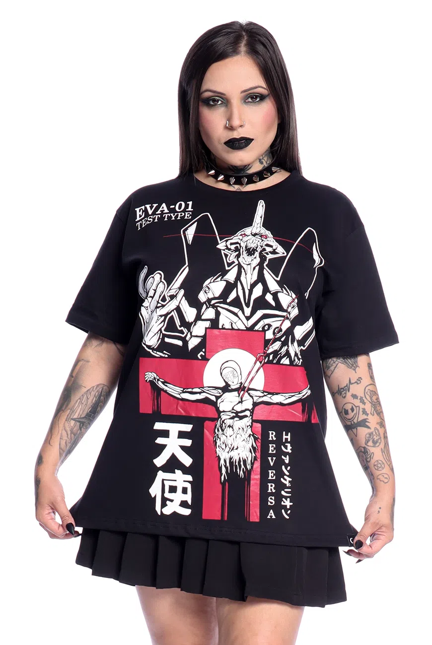 Camiseta Unissex Oversized Roboto - Imagem 1