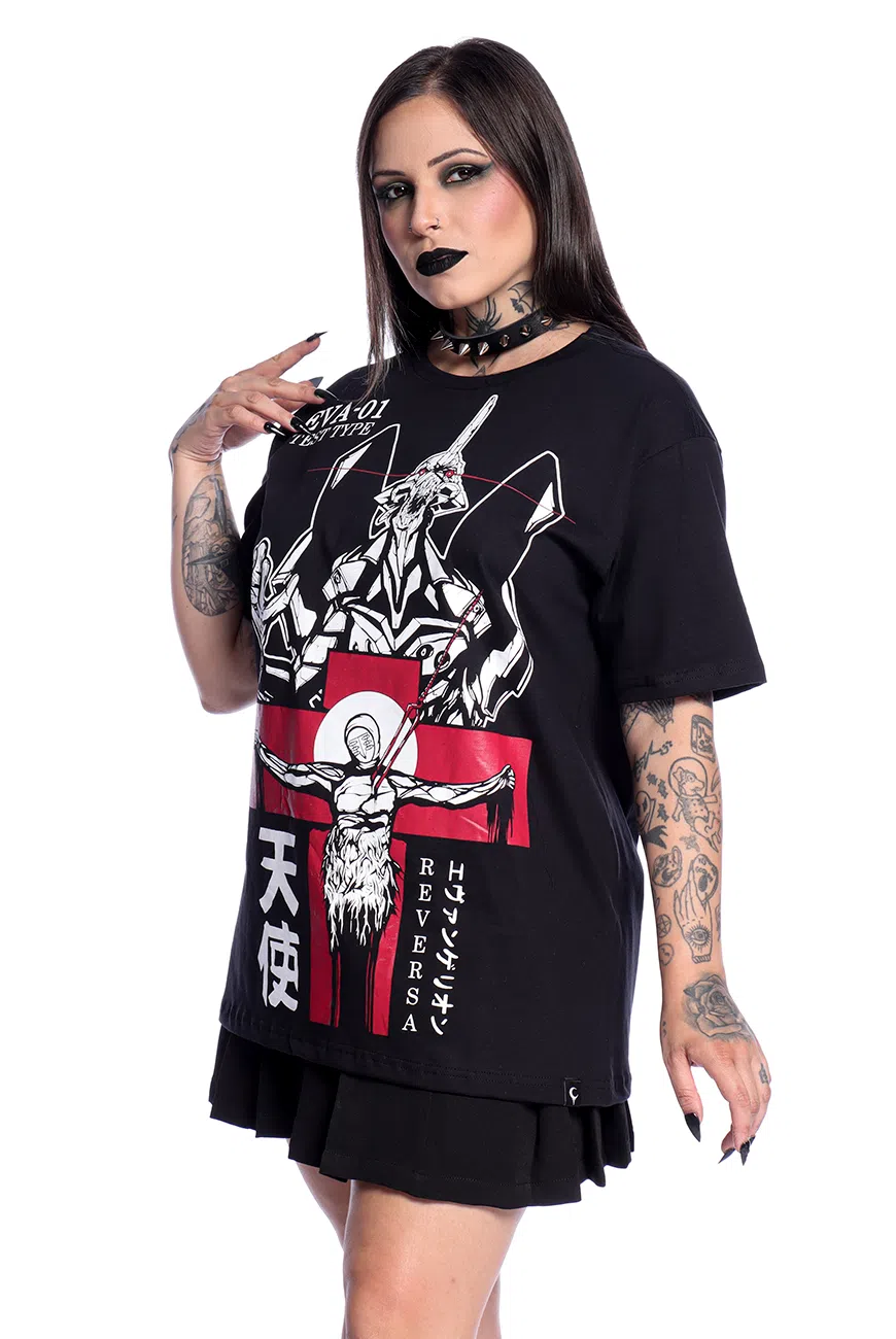Camiseta Unissex Oversized Roboto - Imagem 5