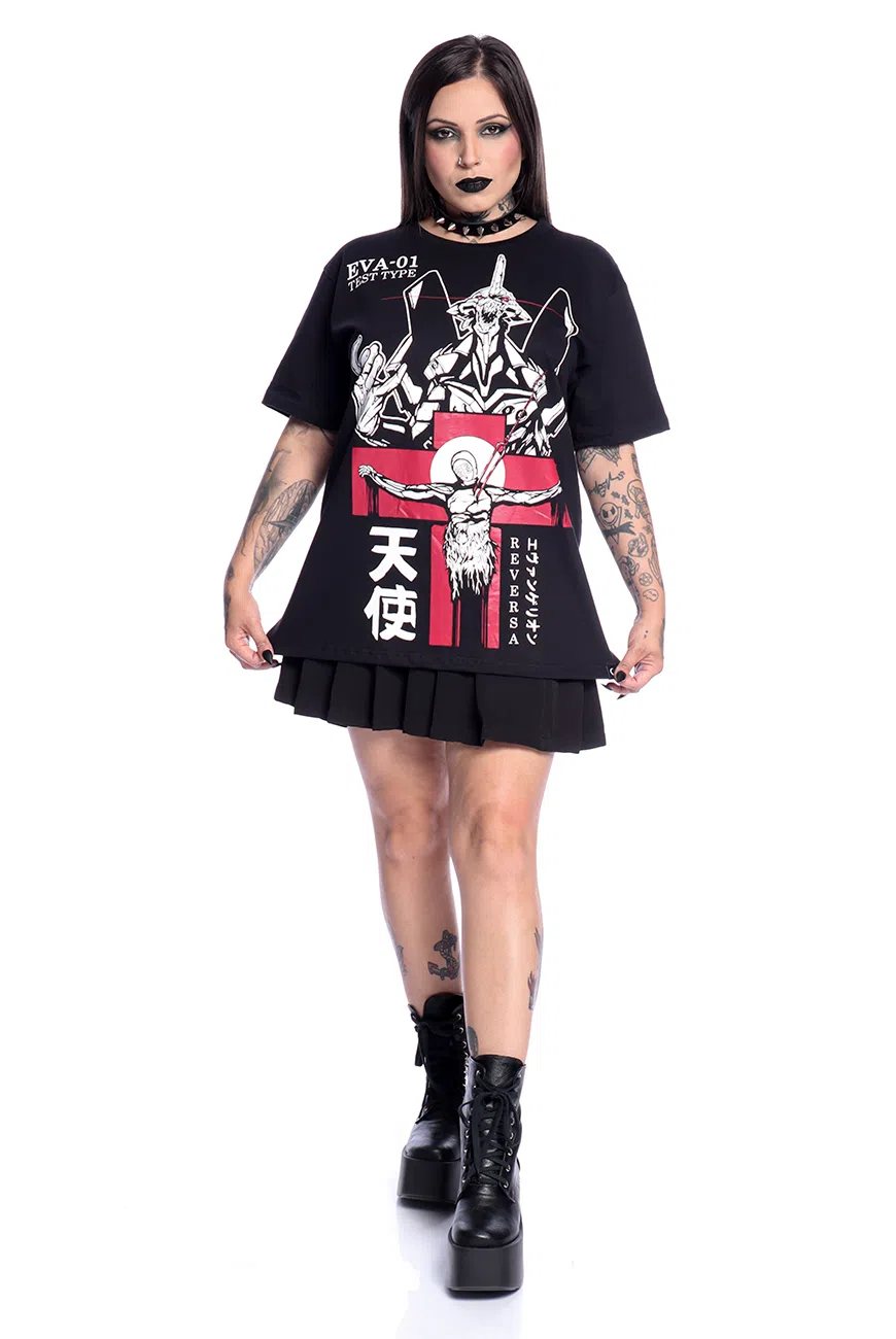 Camiseta Unissex Oversized Roboto - Imagem 11