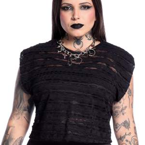 Cropped Destroyed Preto Ruin