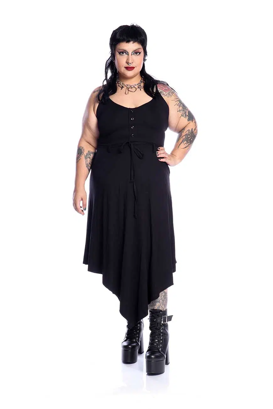 Vestido Midi Botões Nemo - Imagem 3