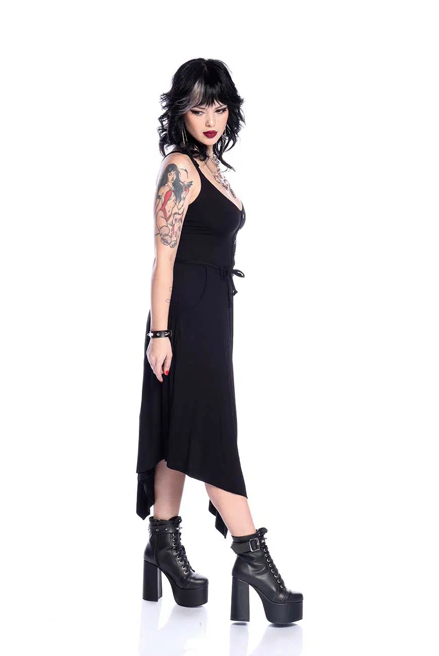 Vestido Midi Botões Nemo - Imagem 4