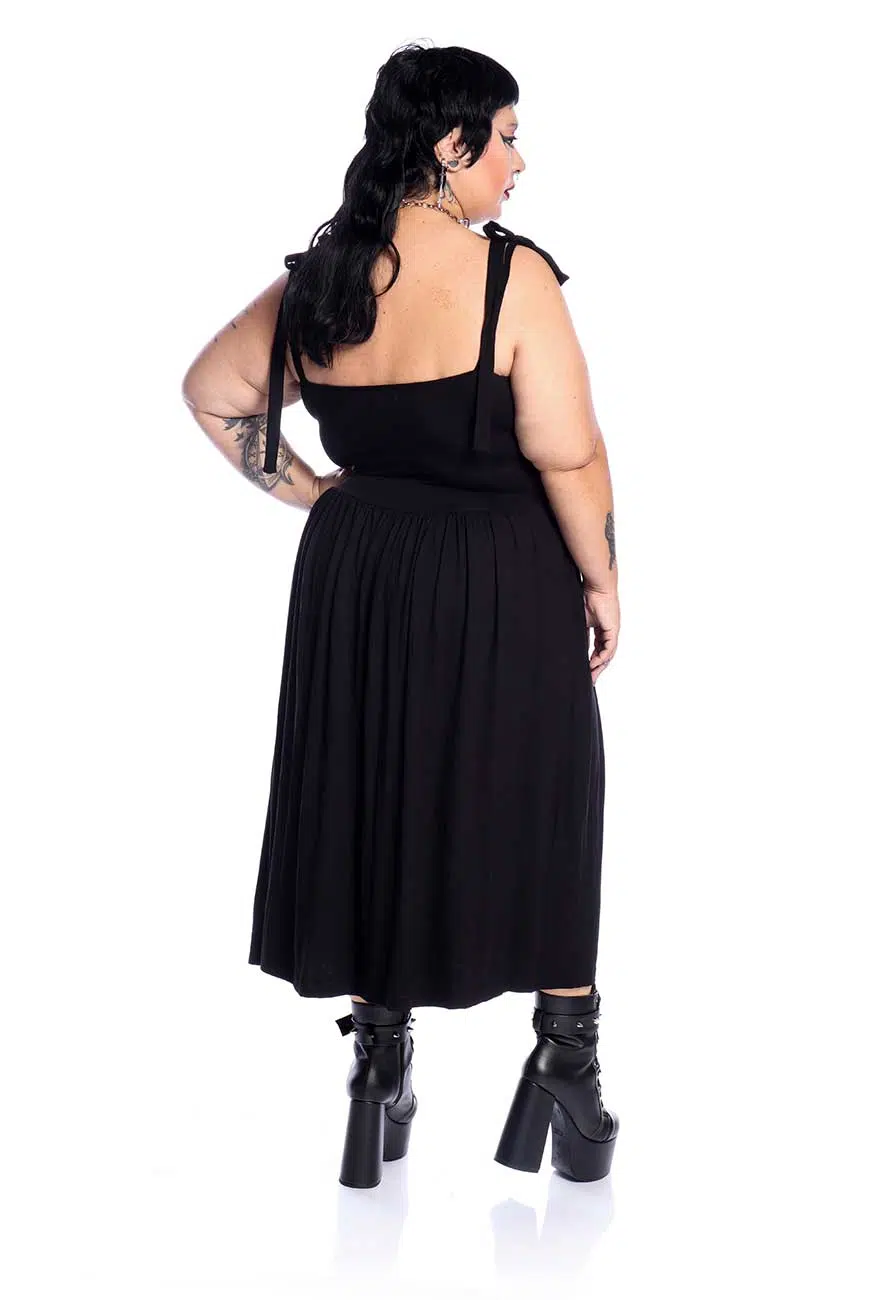 Vestido Midi Corpete Nautilus - Imagem 6