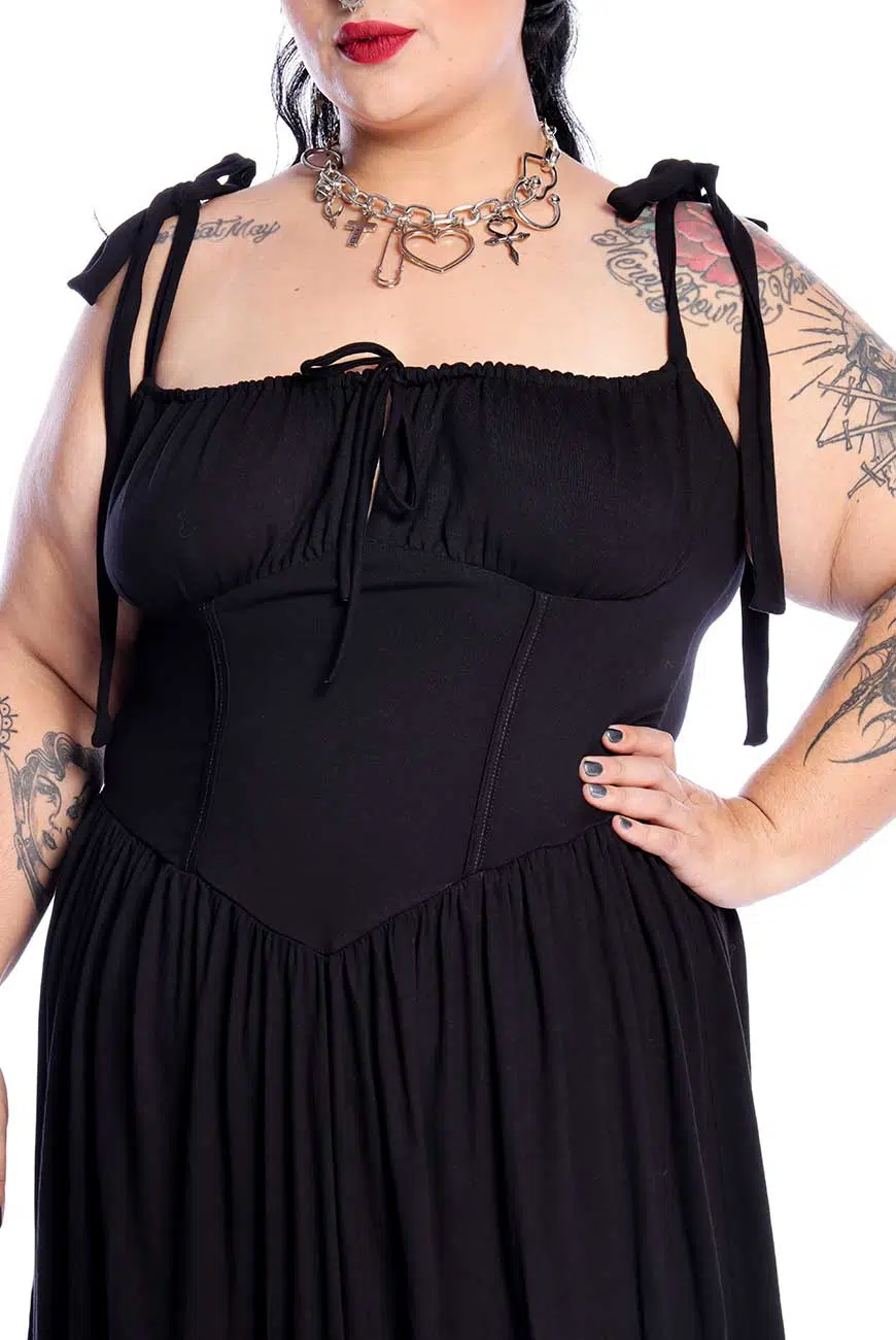 Vestido Midi Corpete Nautilus - Imagem 4