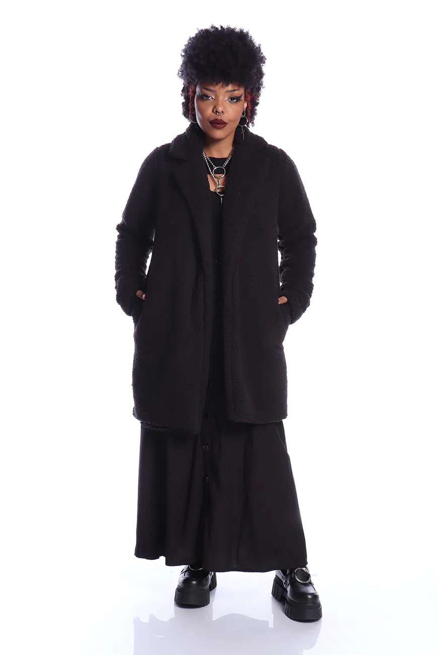 Casaco Pelúcia Preto Widow - Imagem 9