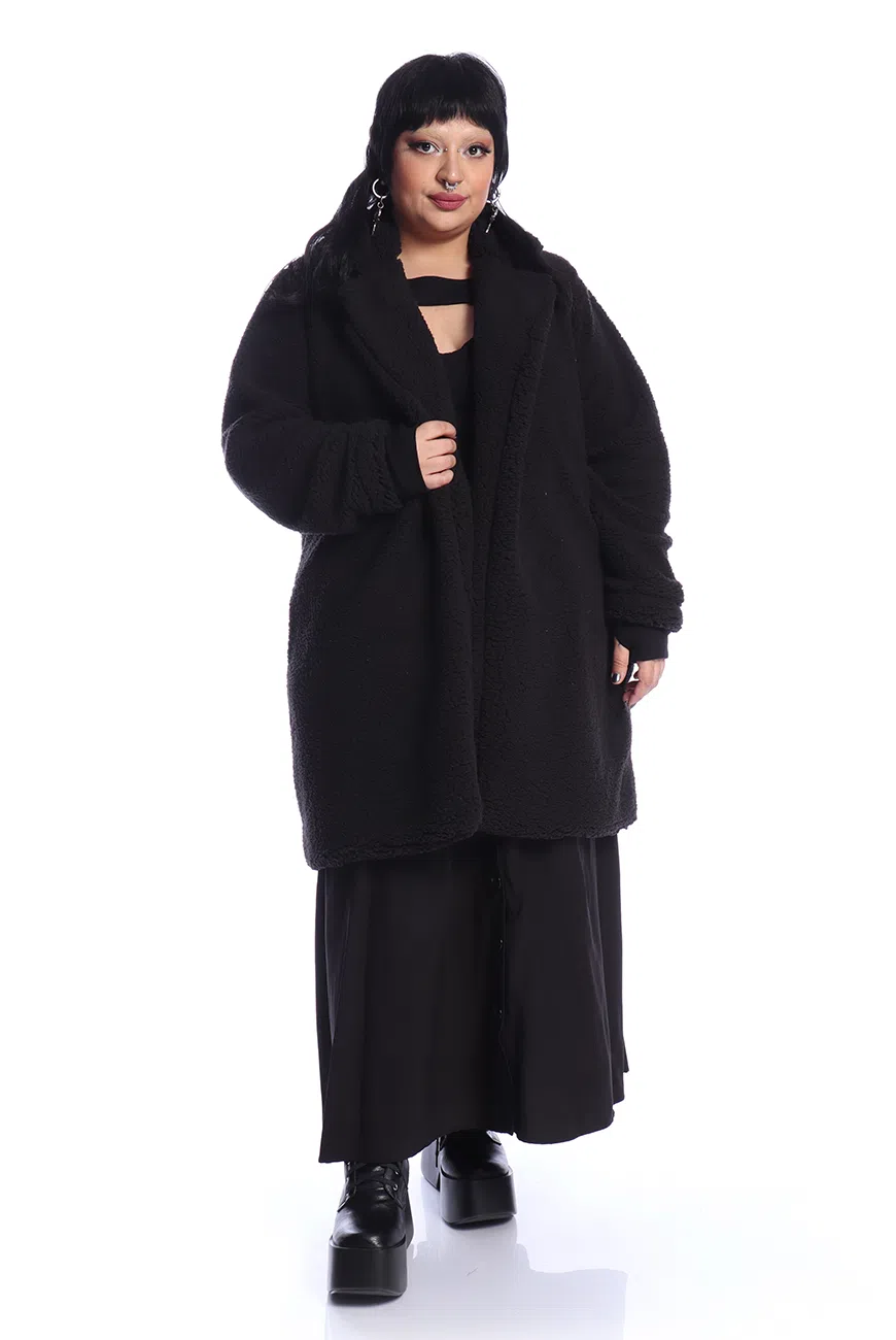 Casaco Pelúcia Preto Widow - Imagem 10