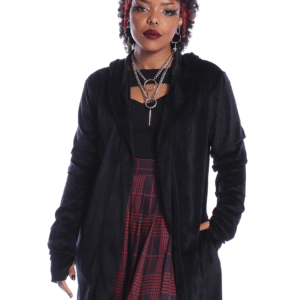 Casaco Plush Capuz Virus