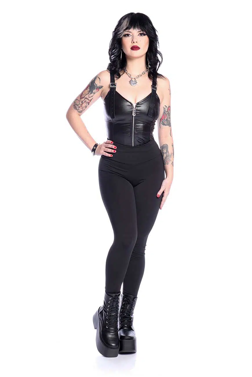 Legging Preta Reversa Basics - Imagem 8