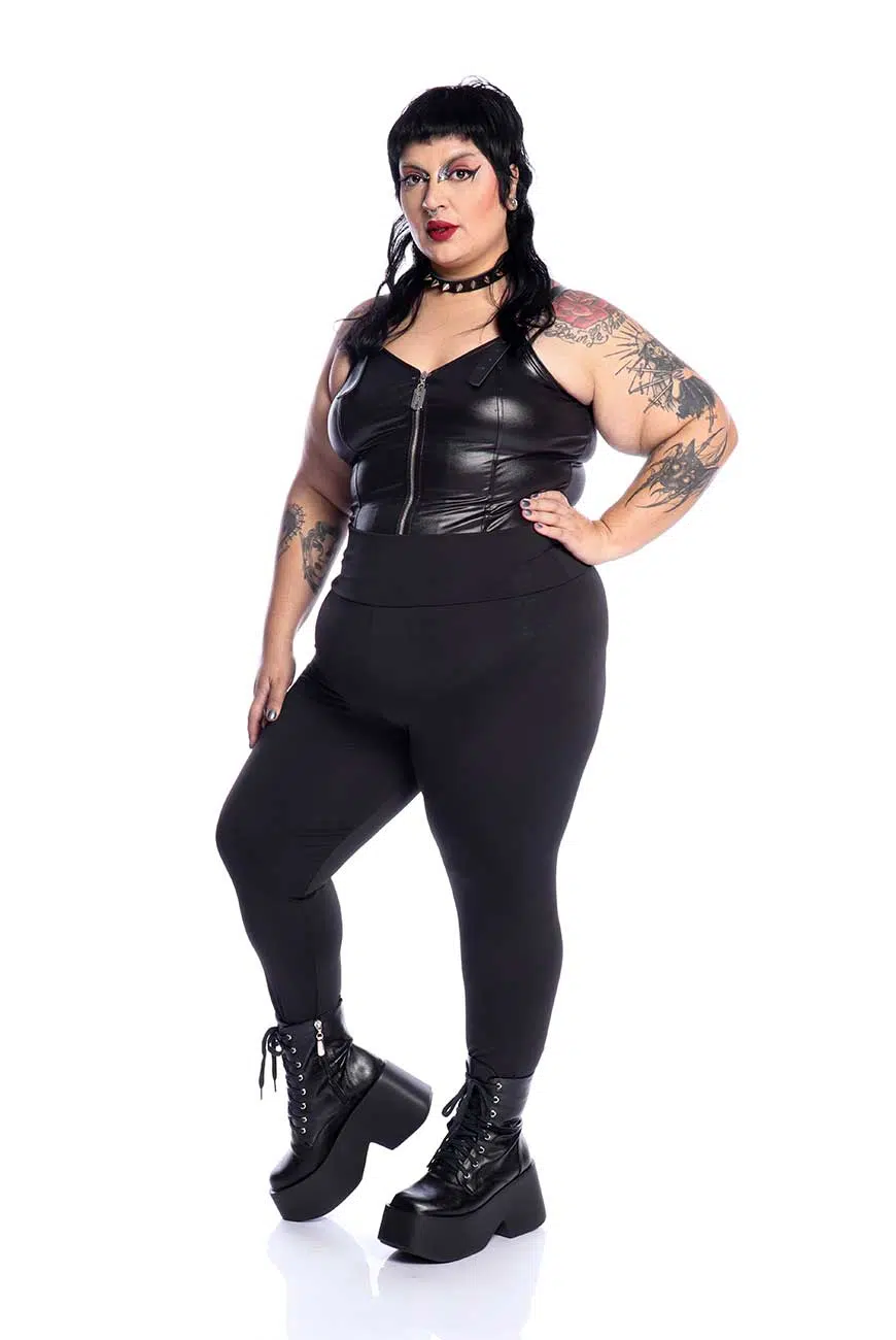 Legging Preta Reversa Basics - Imagem 11