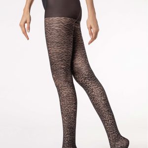 Meia Calça Animal Print Lupo