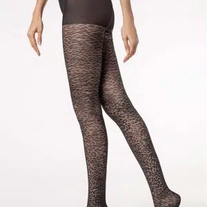 Meia Calça Animal Print Lupo