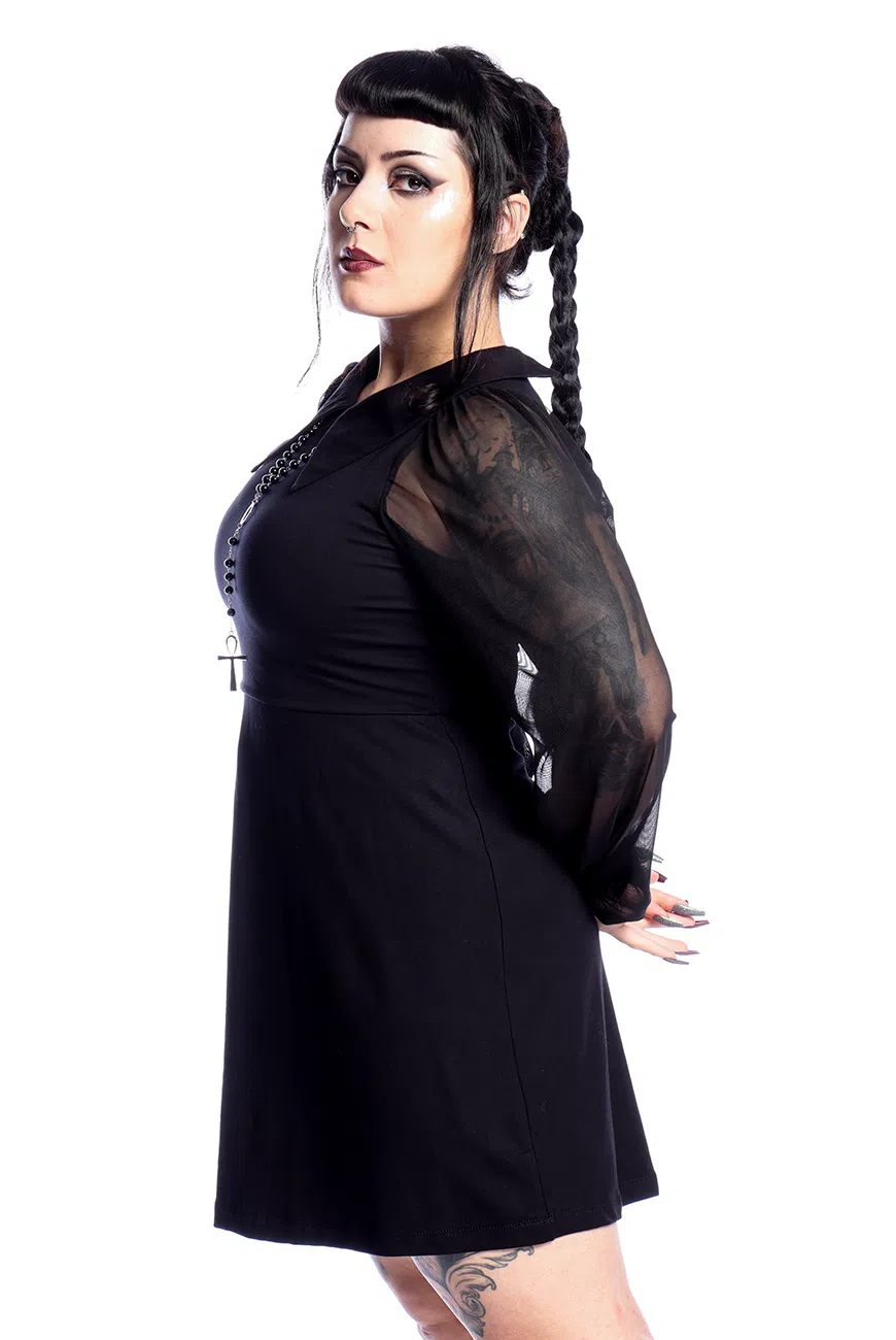 Vestido Manga Longa Tule Gloom - Imagem 6