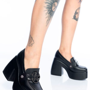 Mocassim Meia Pata Pentagrama Reversível