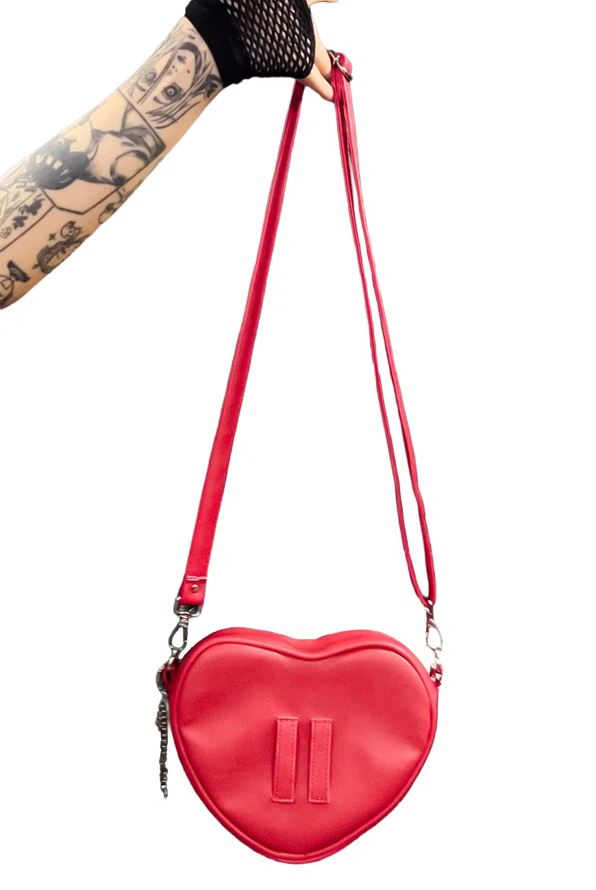 Bolsa Coração Vermelha Romance - Imagem 4