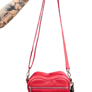 Bolsa Coração Vermelha Romance