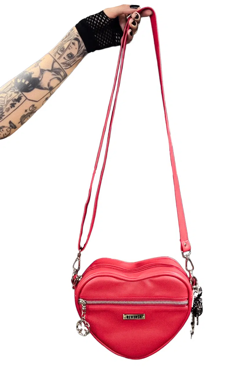 Bolsa Coração Vermelha Romance - Imagem 1