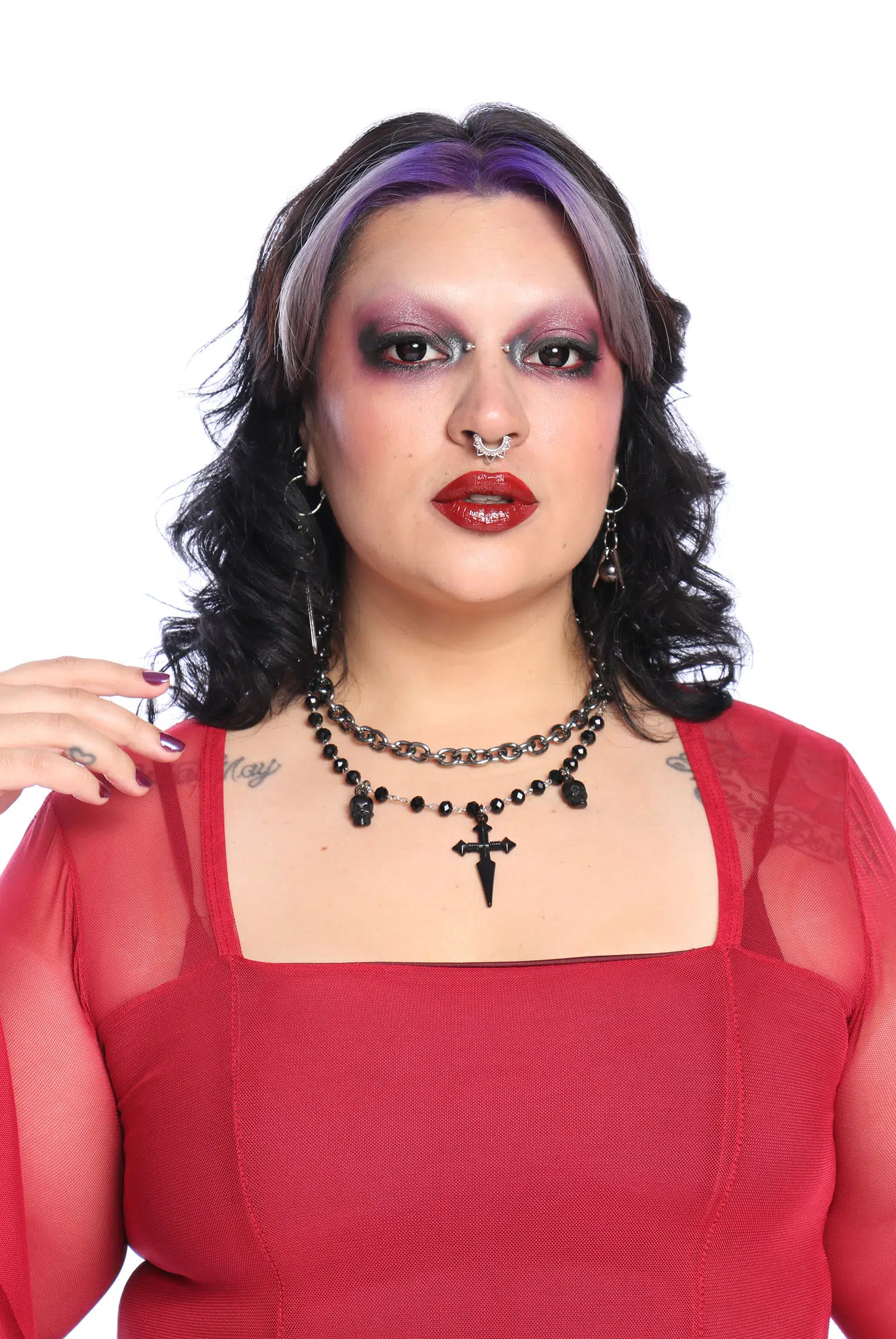 Colar Duplo Rosary Black - Imagem 2
