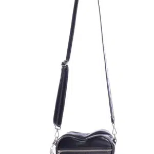 Bolsa Coração Preta Romance