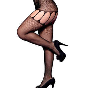 Meia Calça Cinta Liga com Strass