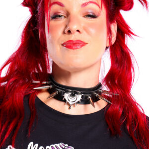 Gargantilha Choker Spikes MariMoon