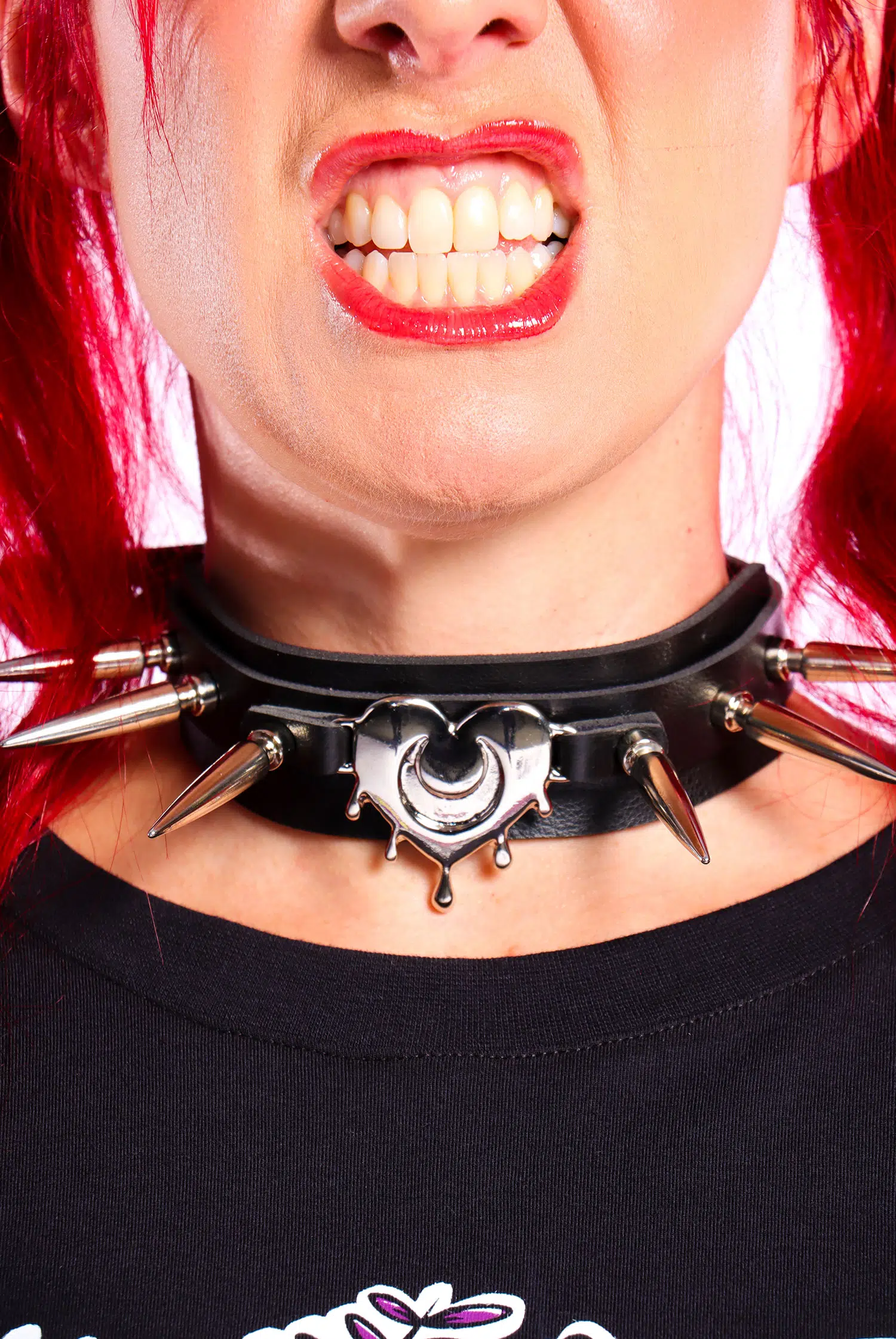 Gargantilha Choker Spikes MariMoon - Imagem 4