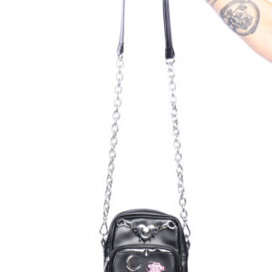 Bolsa Transversal Itabag MariMoon Preta