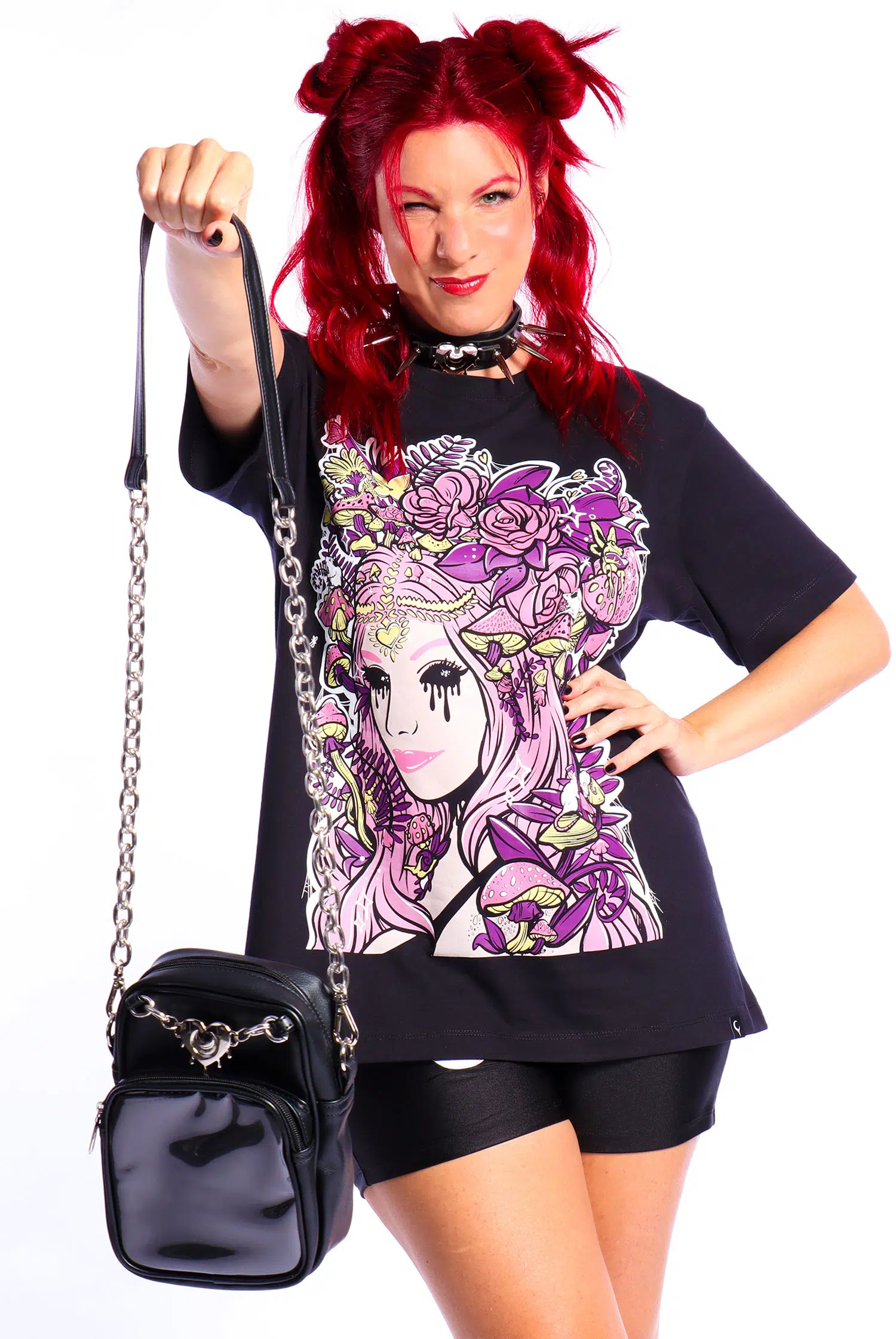 Bolsa Transversal Itabag MariMoon Preta - Imagem 9