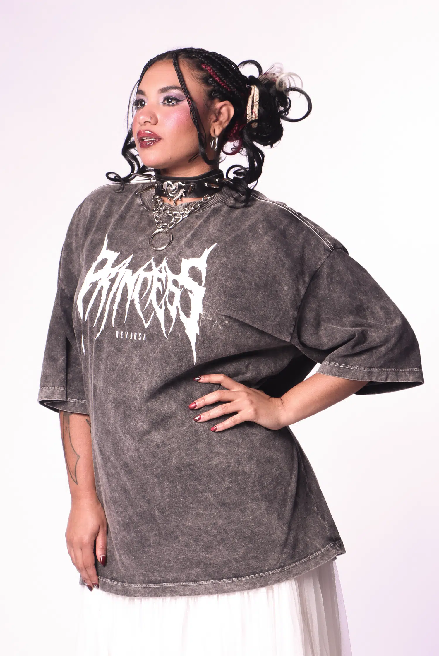 Camiseta Unissex Oversized Estonada Princess - Imagem 5