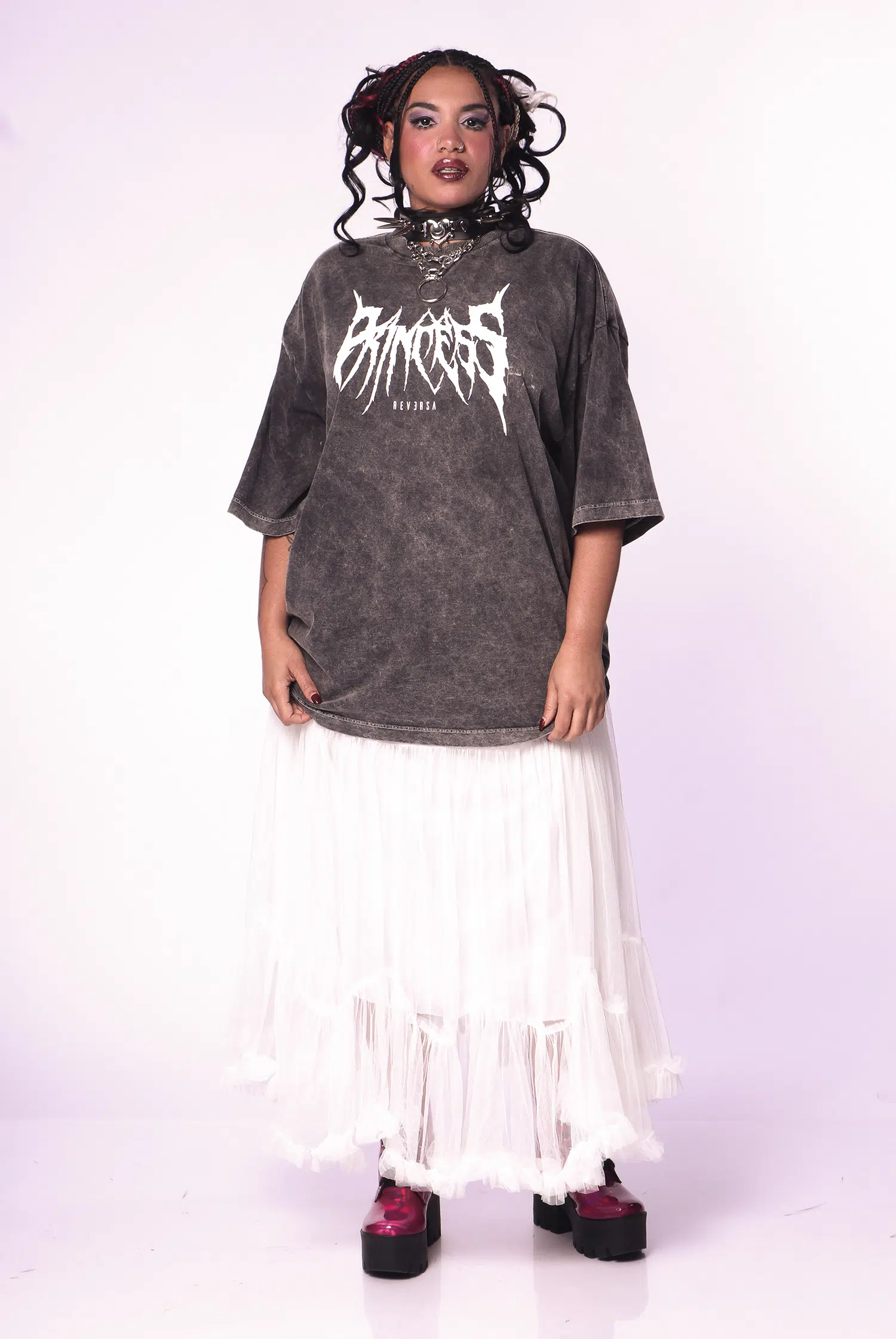 Camiseta Unissex Oversized Estonada Princess - Imagem 11