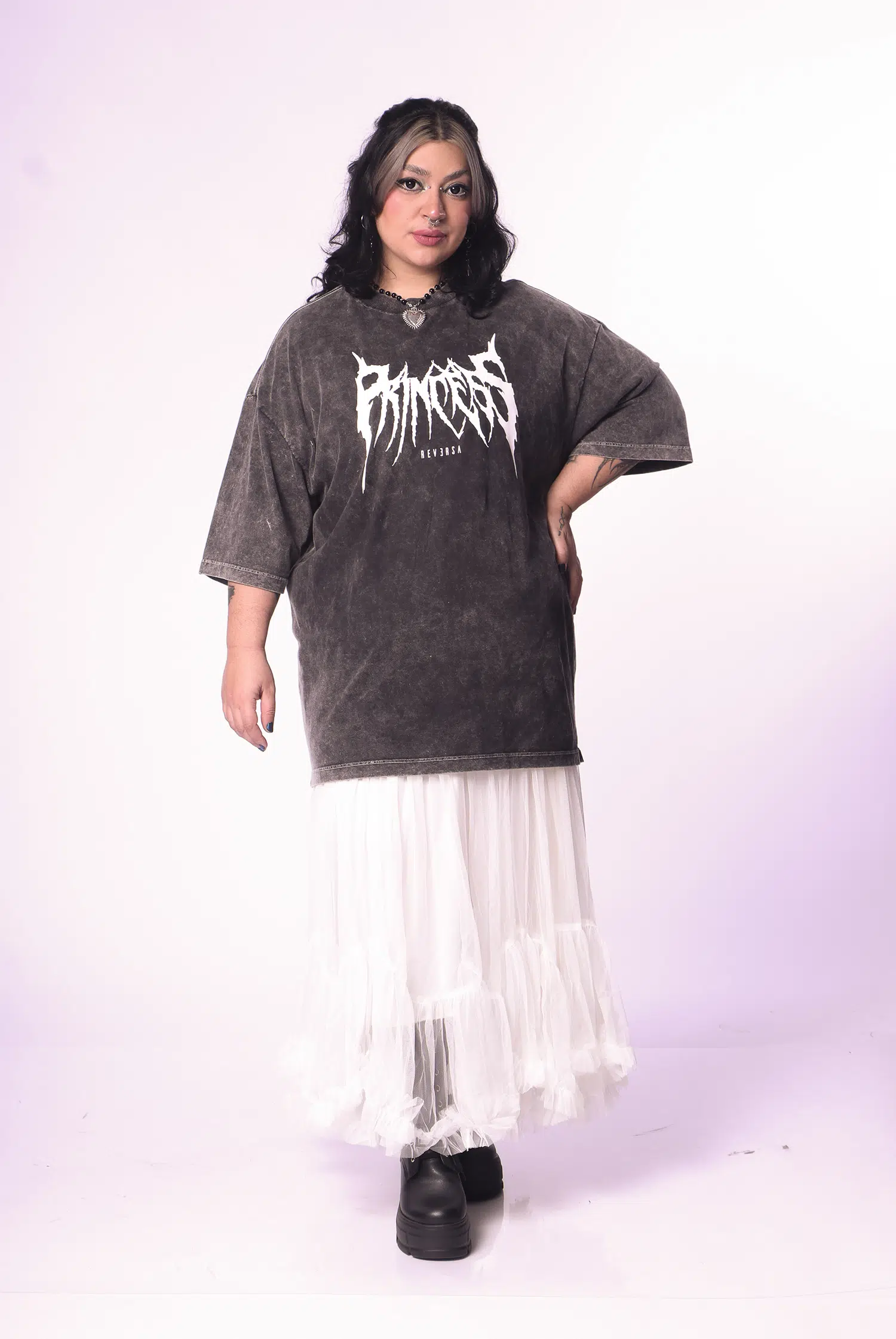 Camiseta Unissex Oversized Estonada Princess - Imagem 12