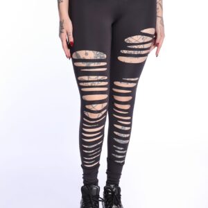 Calça Legging Rasgada Shreds
