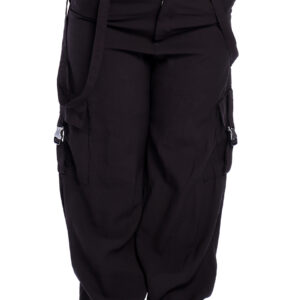 Calça Baggy Preta Obsidian